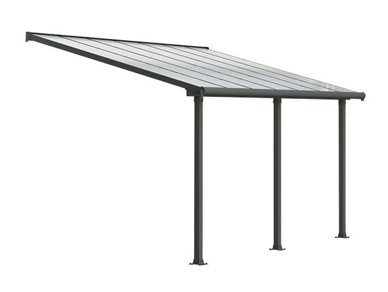 OLYMPIA Terrassetak 3X4.25 GRÅ KLAR